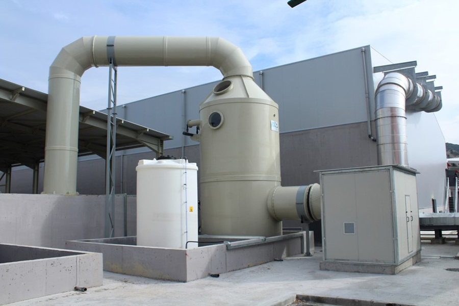 chemical scrubber-waste treatment-industrial air treatment-ATPenvironment