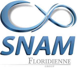 Snam logo representing Europe's leading energy infrastructure company.