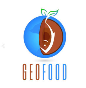 GEOfood logo representing the global initiative connecting local food production with UNESCO Global Geoparks.